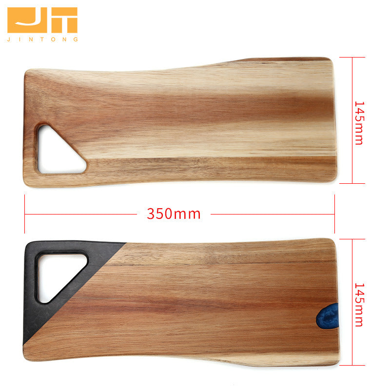 Wooden household chopping board