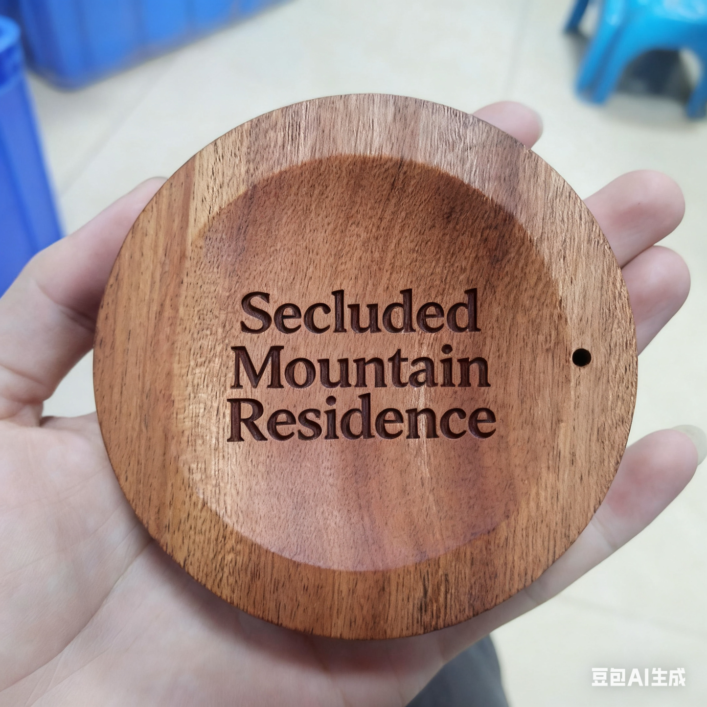 wooden incense burner