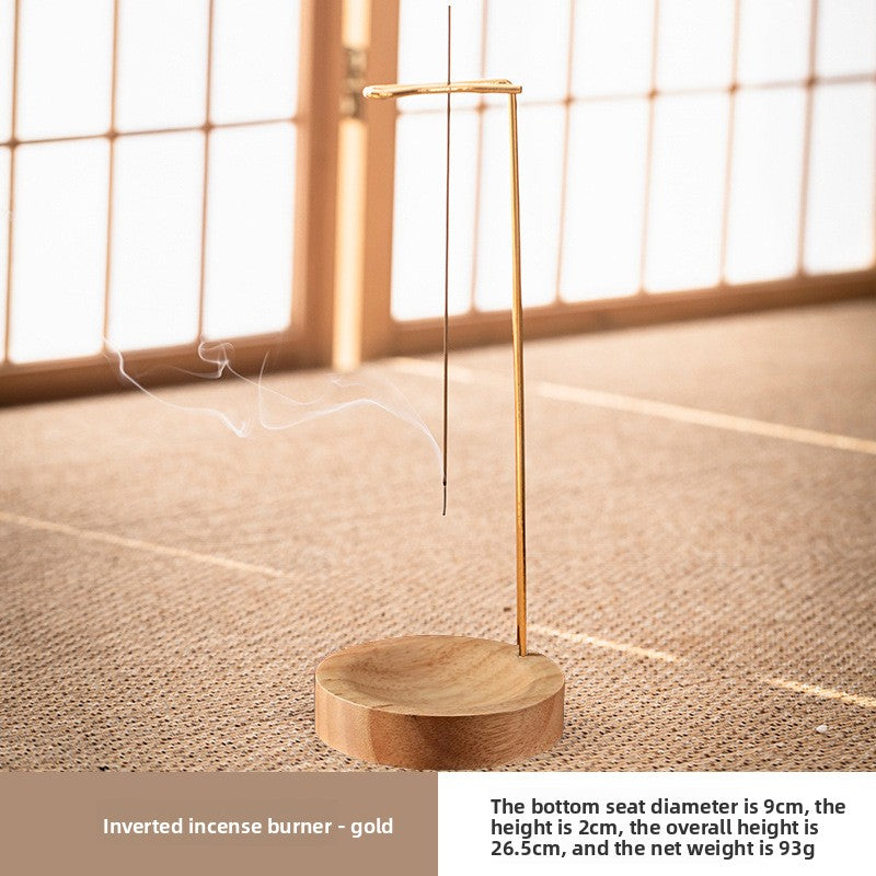 wooden incense burner