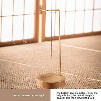wooden incense burner