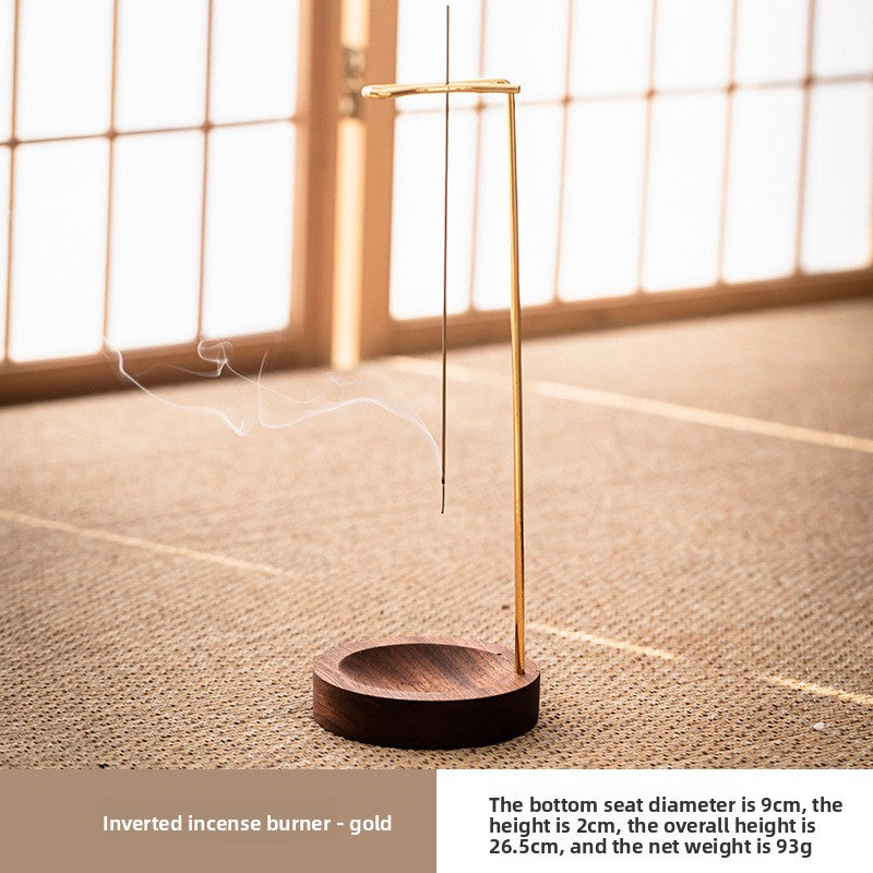 wooden incense burner