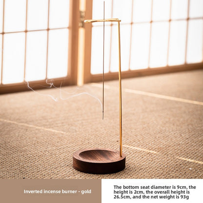 wooden incense burner