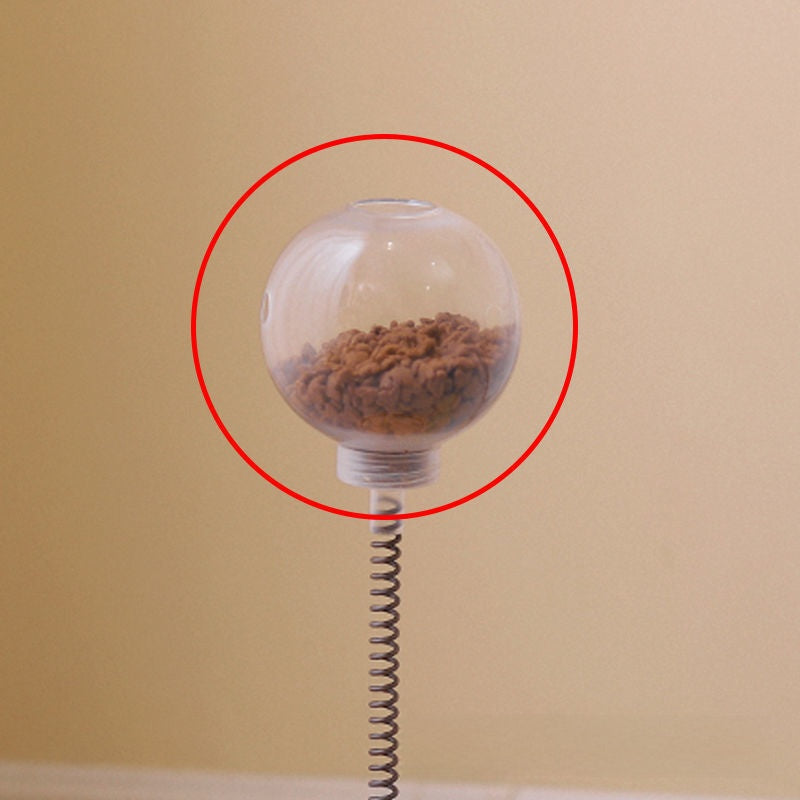 Wooden Interactive Pet Feeder Turntable Toy