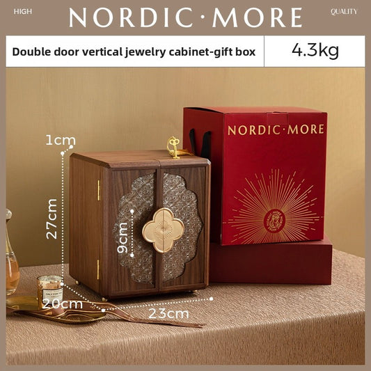 wooden jewelry box
