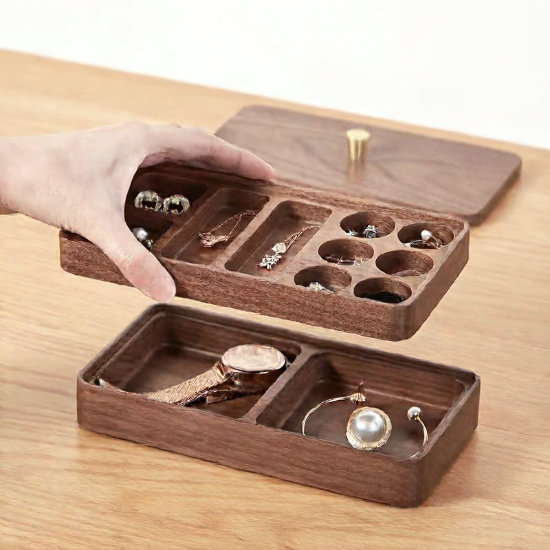 Wooden Jewelry Storage Box