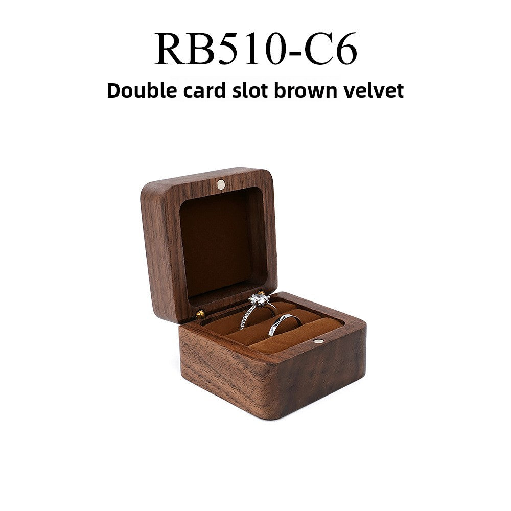 Wooden Jewelry Storage Box