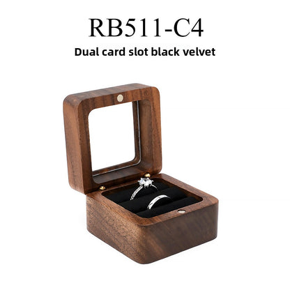 Wooden Jewelry Storage Box