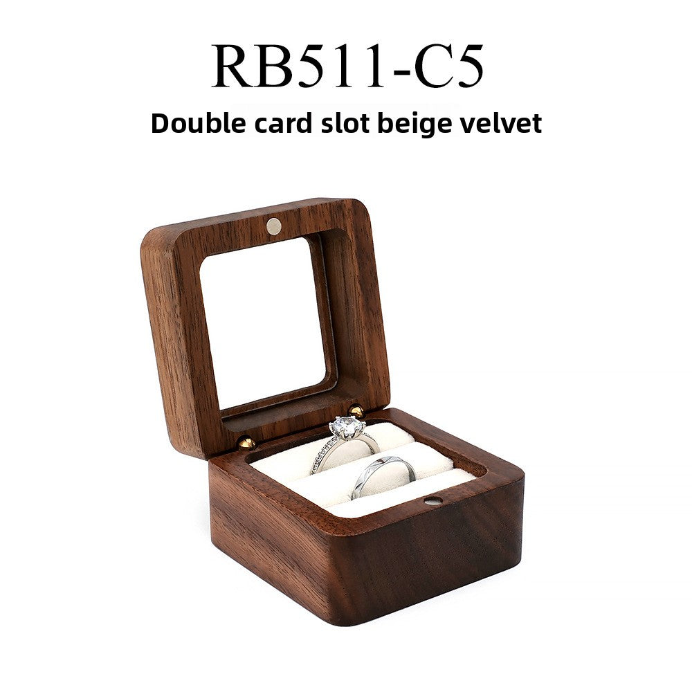 Wooden Jewelry Storage Box