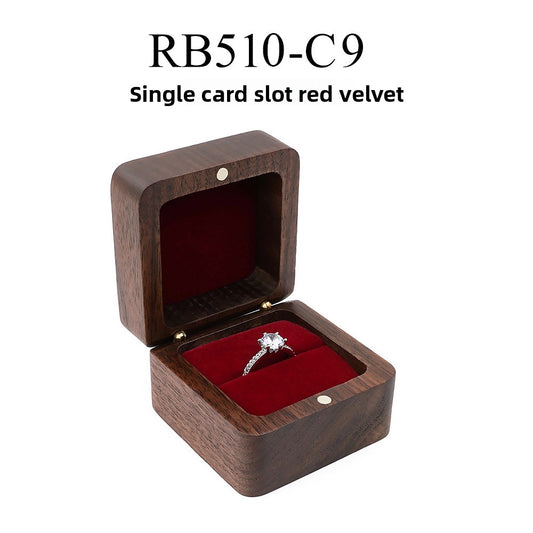 Wooden Jewelry Storage Box