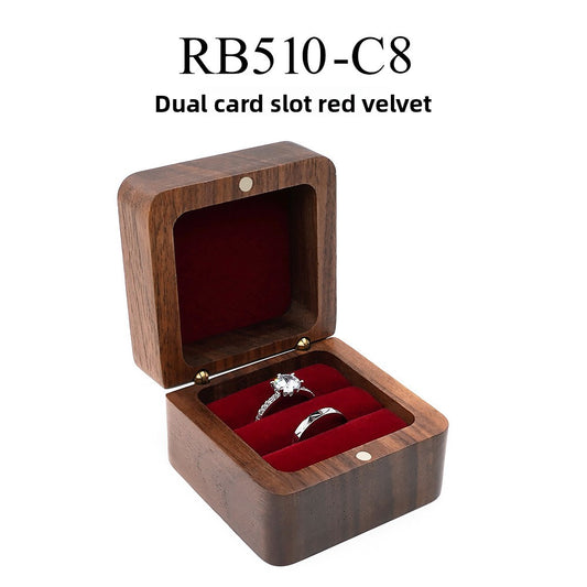 Wooden Jewelry Storage Box