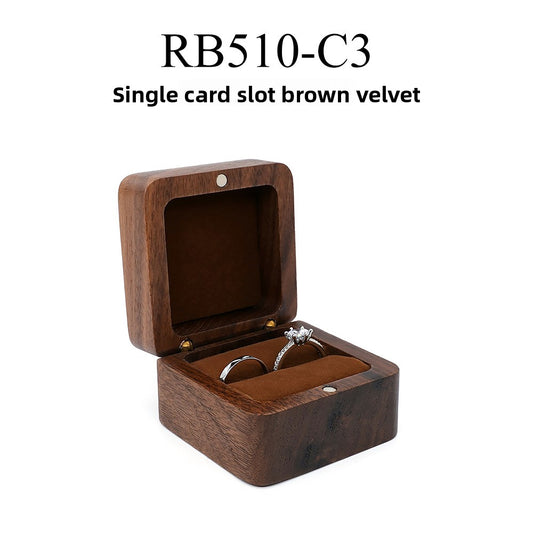 Wooden Jewelry Storage Box