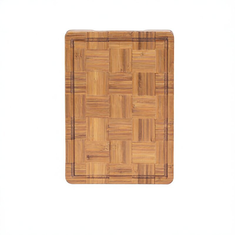 Wooden Kitchen Cutting Board with Holes Non-Slip Design