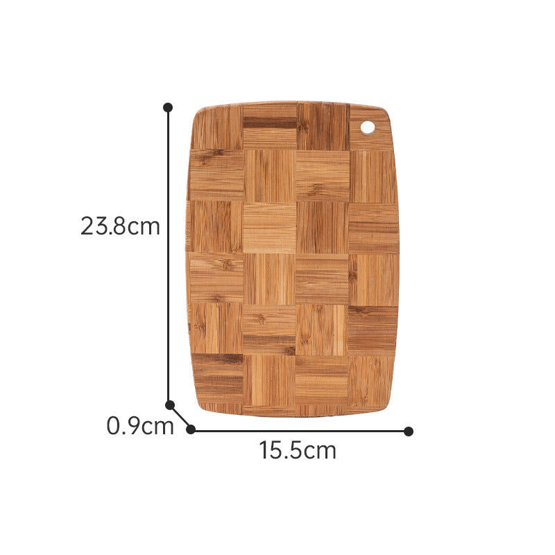 Wooden Kitchen Cutting Board with Holes Non-Slip Design