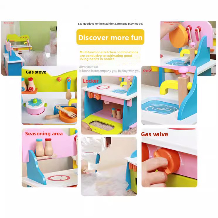 wooden kitchen toy