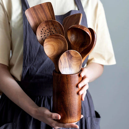 Wooden Kitchenware Cooking