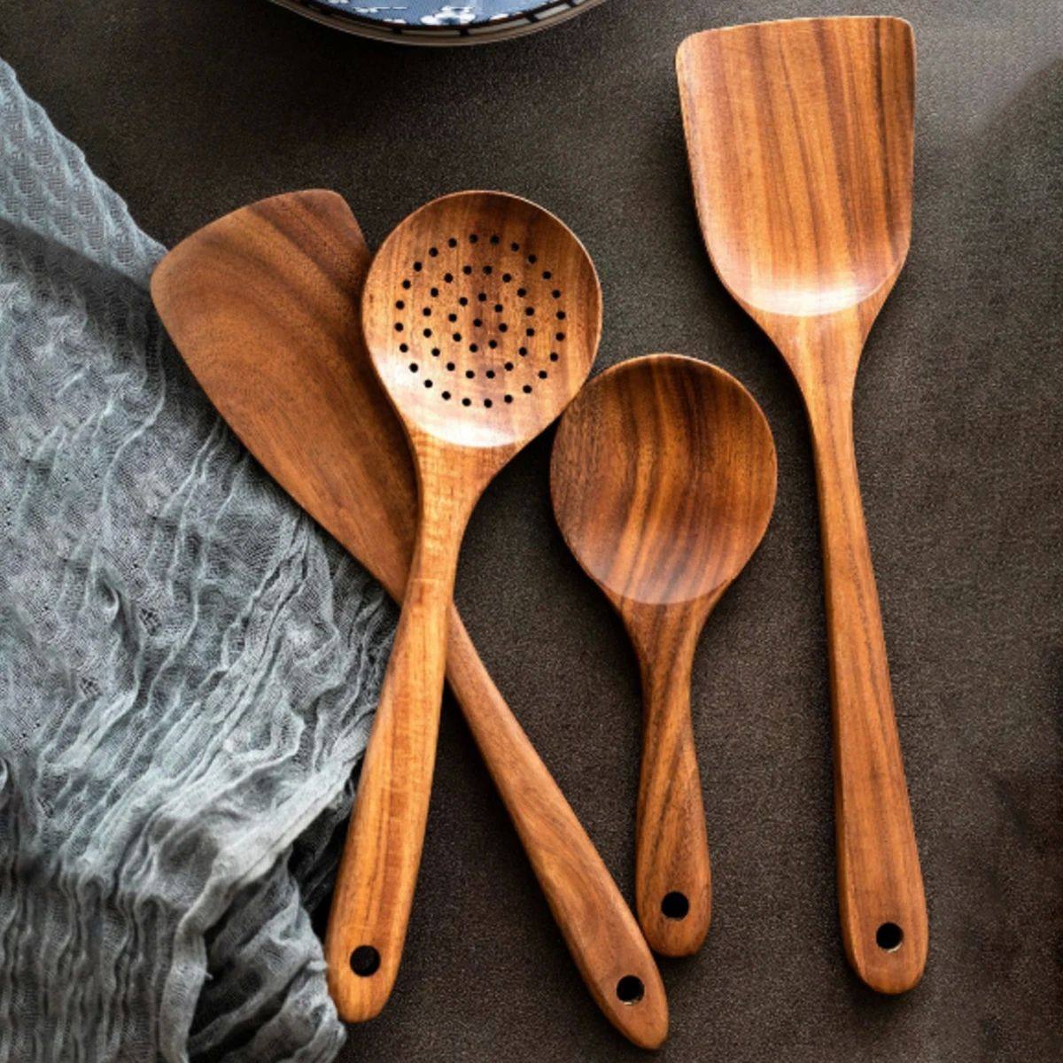 Wooden Kitchenware Cooking