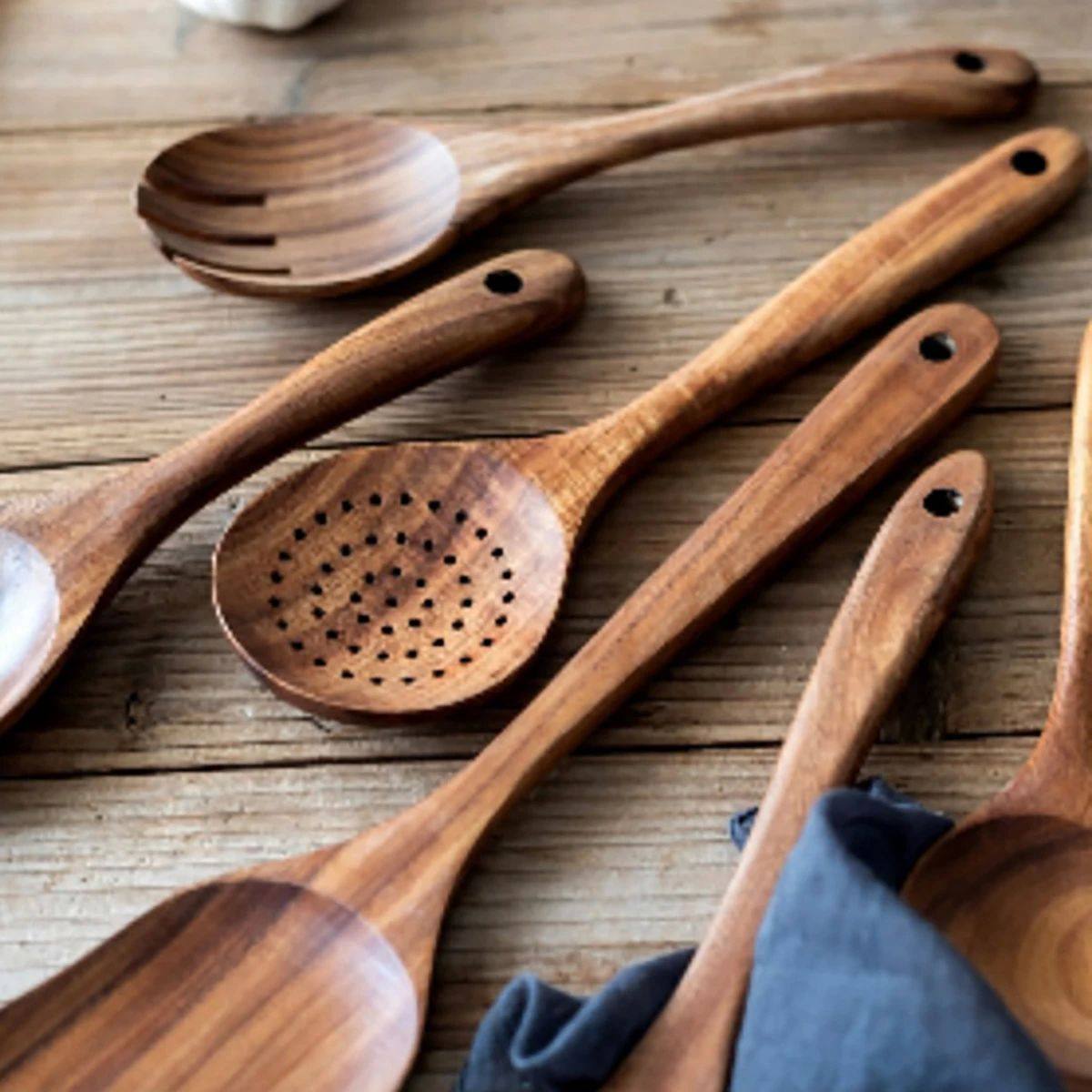 Wooden Kitchenware Cooking