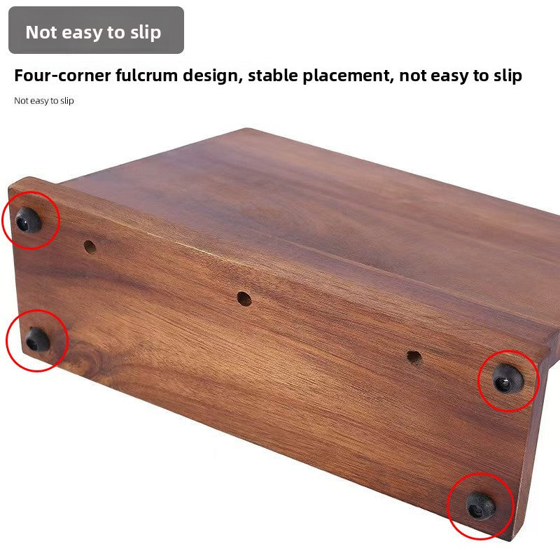 wooden knife holder