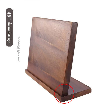 wooden knife holder