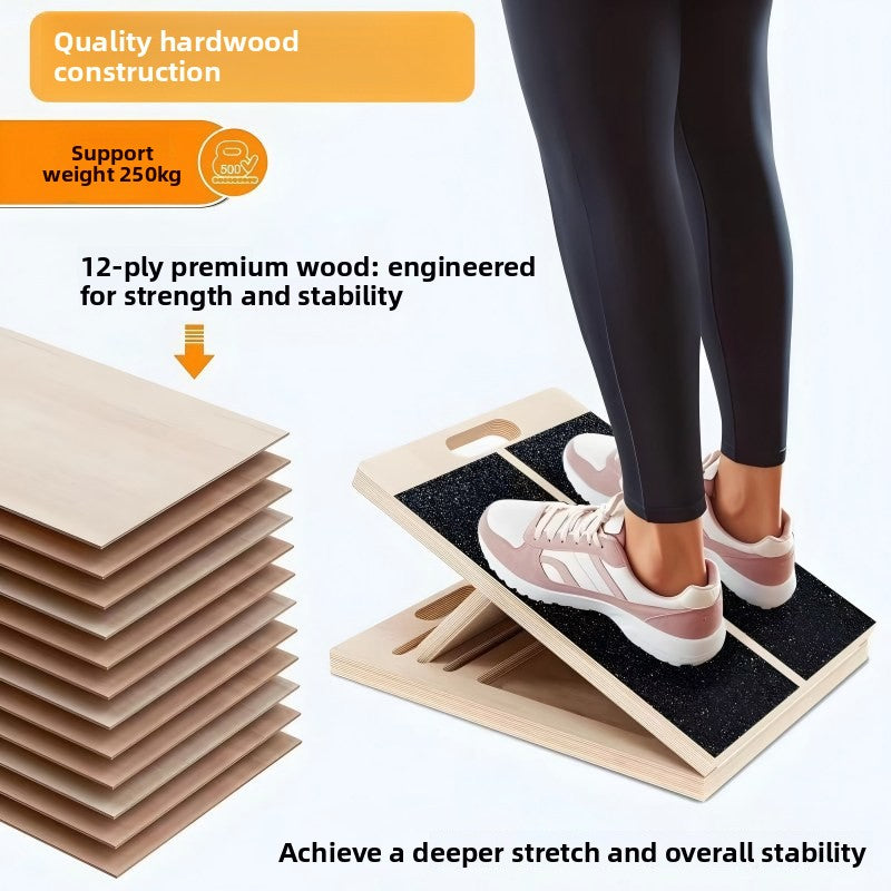 Wooden lacing plate