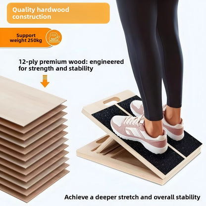 Wooden lacing plate