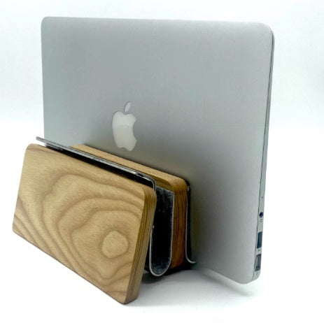 Wooden Laptop Vertical Stand