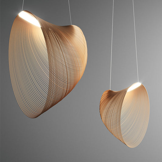 Wooden LED Chandelier