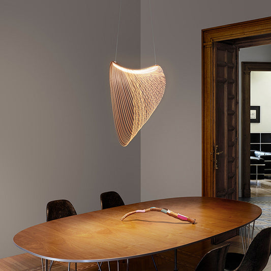 Wooden LED Chandelier