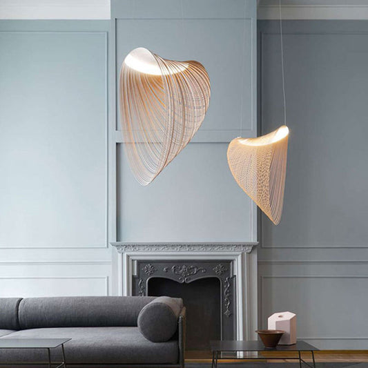Wooden LED Chandelier