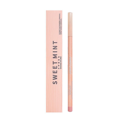 Wooden Lip Liner Matte Waterproof Nude Shades