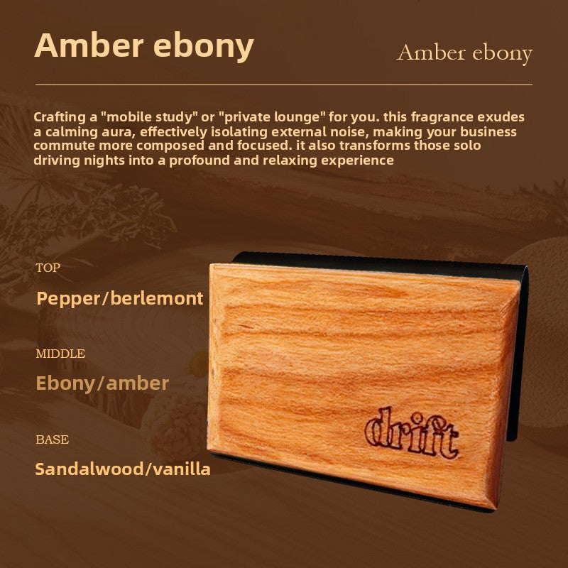 Wooden Magnetic Car Air Freshener