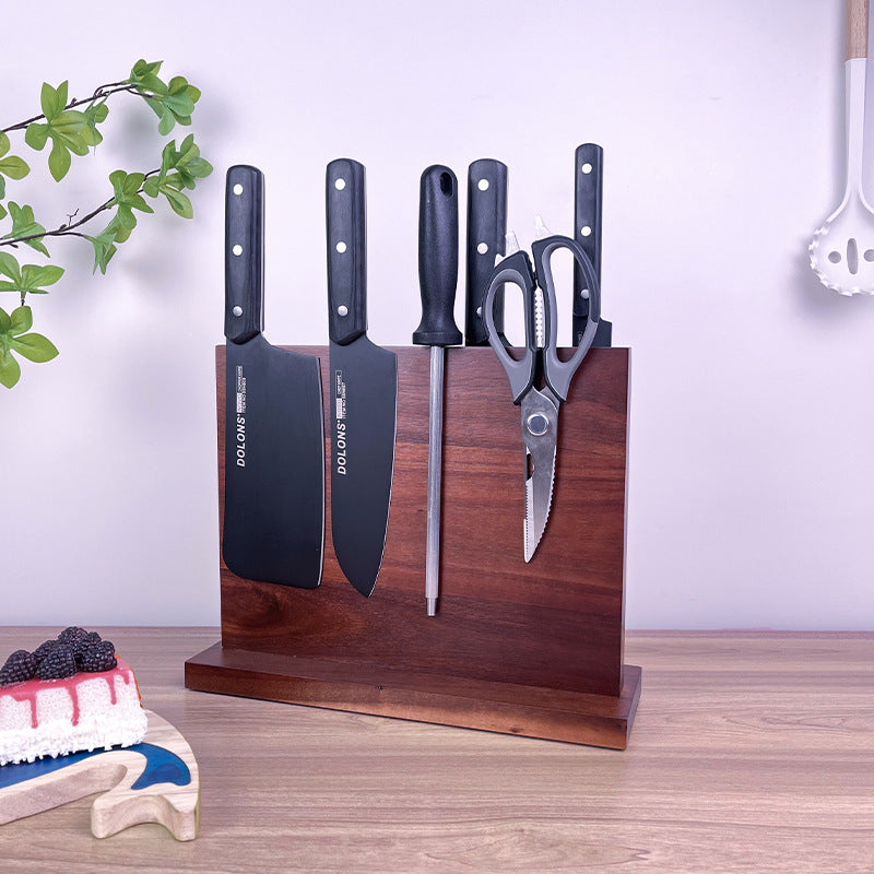 Wooden Magnetic Knife Holder Wall Mount