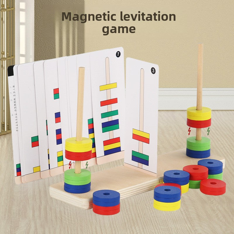 wooden magnetic toy