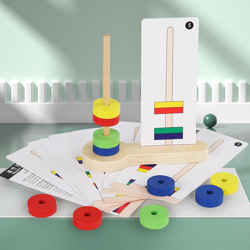wooden magnetic toy