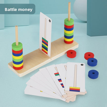 wooden magnetic toy