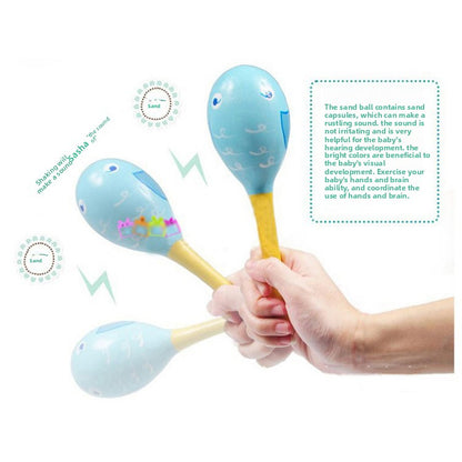 wooden maracas