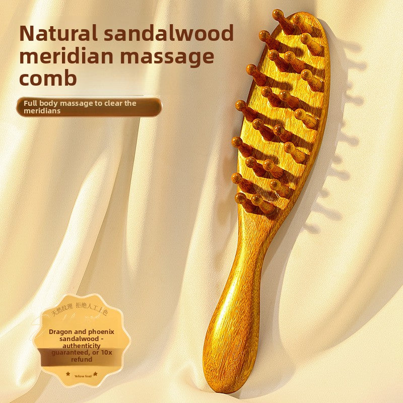 Wooden Massage Comb
