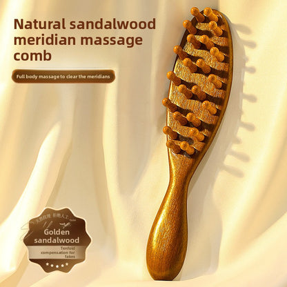 Wooden Massage Comb