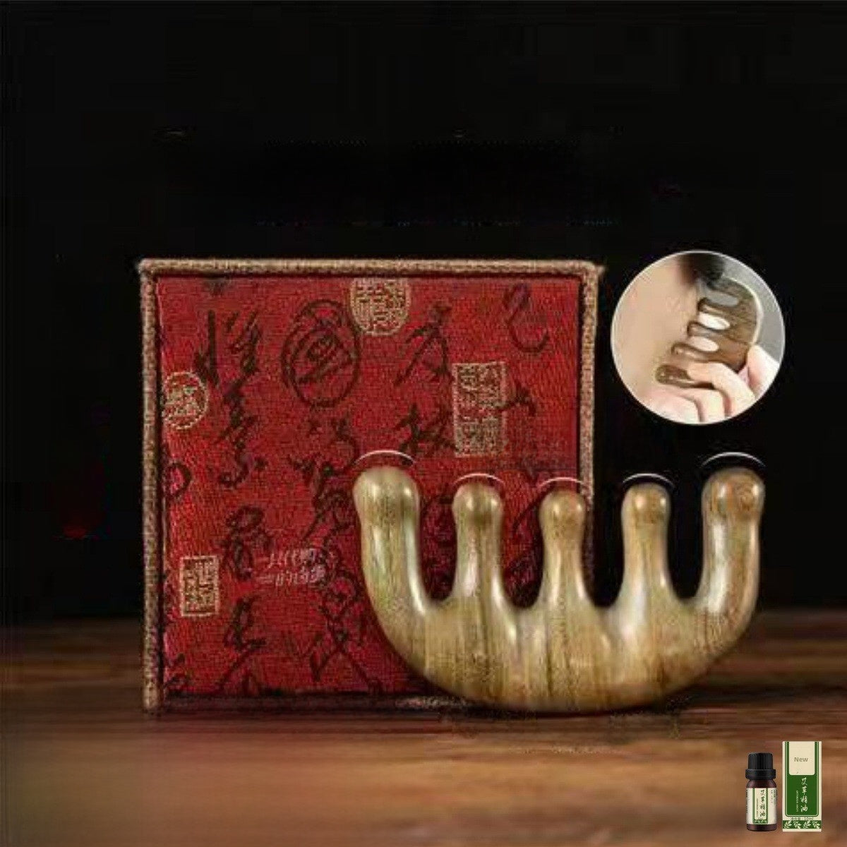 Wooden Massage Comb