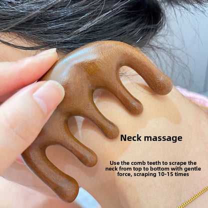 Wooden Massage Comb