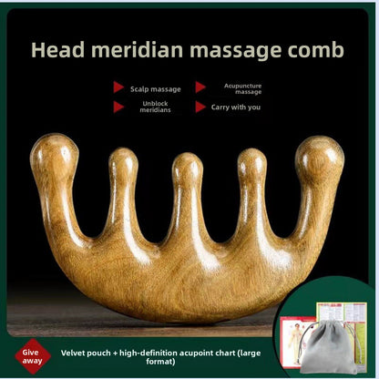 Wooden Massage Comb