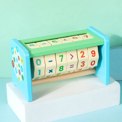 Wooden Math Cube