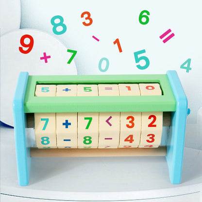 Wooden Math Cube