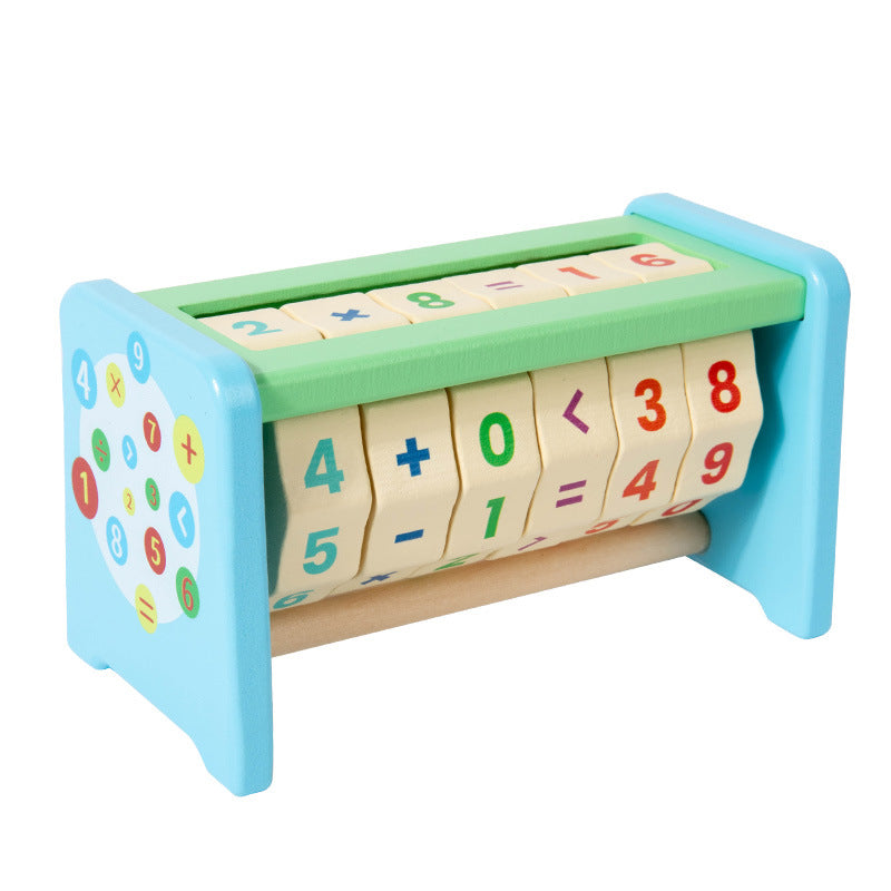 Wooden Math Cube