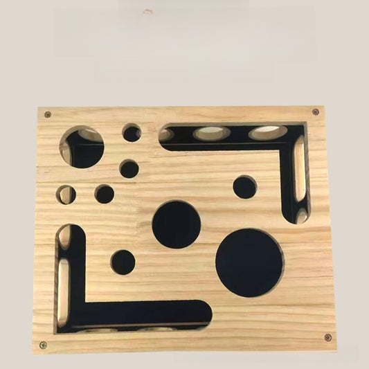 Wooden maze box