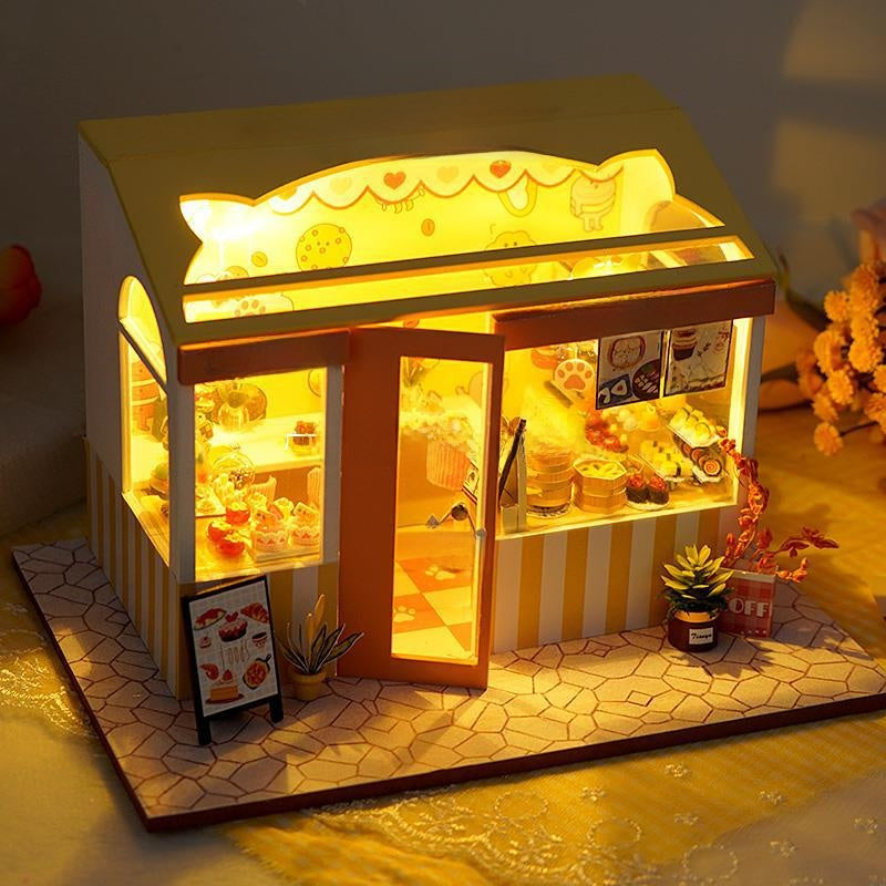wooden miniature model