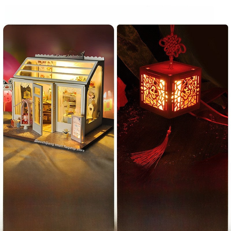 wooden miniature model
