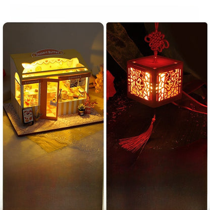 wooden miniature model