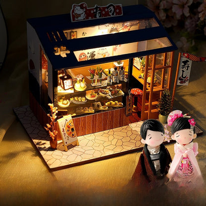 wooden miniature model
