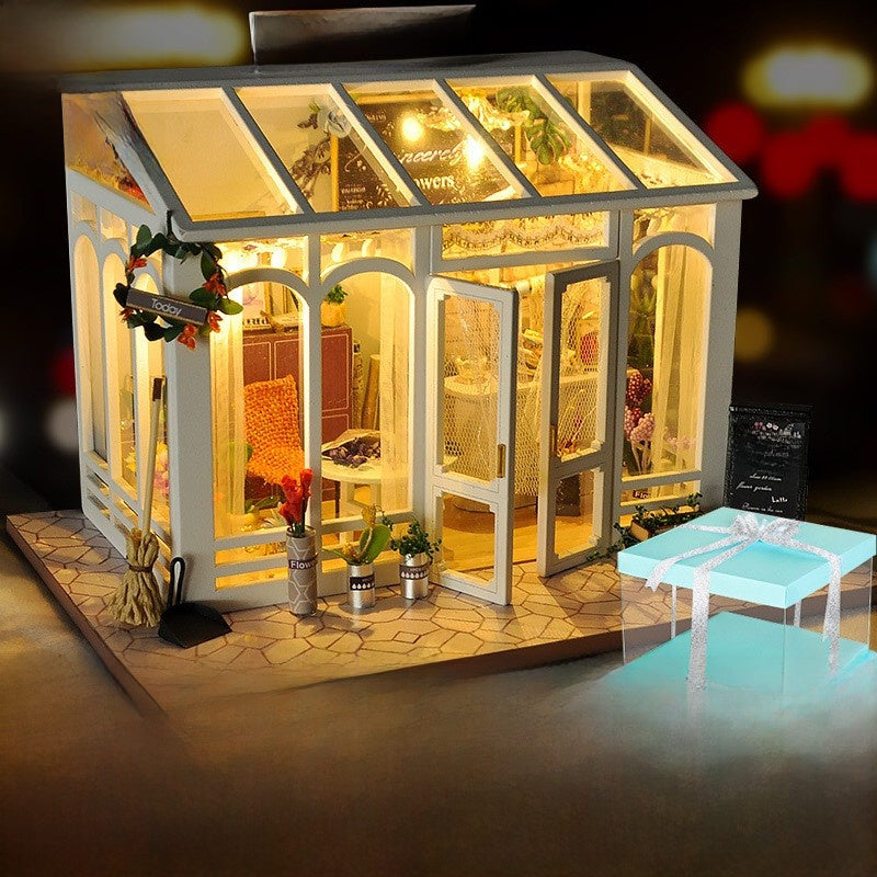 wooden miniature model